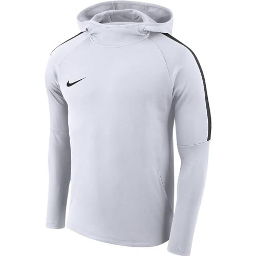Nike Herren Academy18 Hoodie Kapuzensweatshirt, Weiß (white/Black/100), Gr. 2XL von Nike