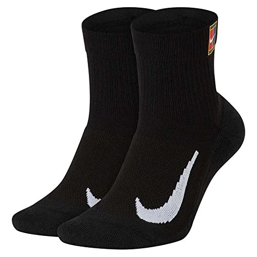 Nike Herren Court Multiplier Max Socken, Black/Black, XL von Nike