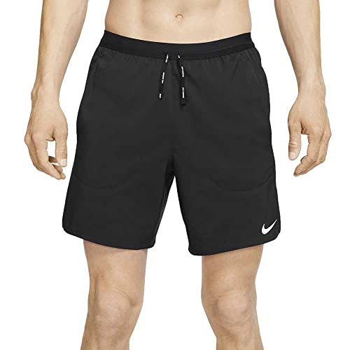 Nike Herren Flex Stride Kurze Hose, Black/Black/Reflective Silv, S von Nike