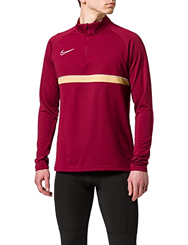 Nike Herren Dri-FIT Academy 21 Shirt, Team Red/White/Jersey Gold/White, 2XL von Nike