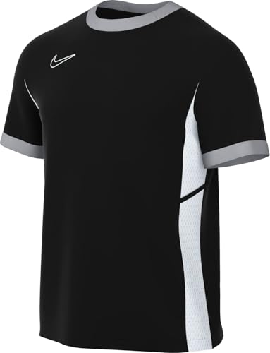 Nike Herren Dri-Fit Academy25 Ss T-Shirt, Black/Wolf Grey/White/White, S von Nike