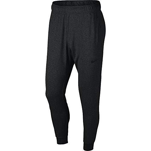 Nike Herren Dri-Fit Yogahose, Black/Htr/(Black), XL von Nike