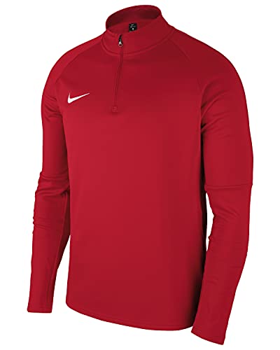 Nike Herren Dry Academy 18 Drill Long Sleeved T shirt, University Red/Gym Red/(White), 16-22 EU von Nike