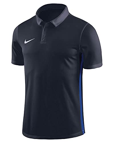 Nike Herren Academy 18 Poloshirt, Obsidian/Royal Blue/White, S von Nike