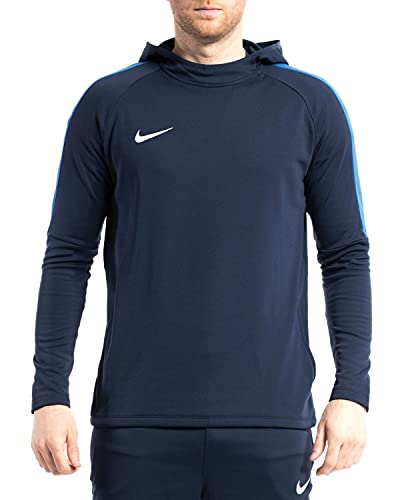 Nike Herren Dry Academy Football Hoodie Pullover, Blau (Royal Blue/White/451), 16-22 EU von Nike
