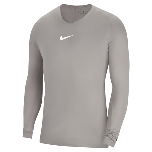 Nike Herren Langärmliges T-Shirt Maglia Park Erste Schicht, Grigio_Nero_Bianco, 2XL, AV2609 von Nike