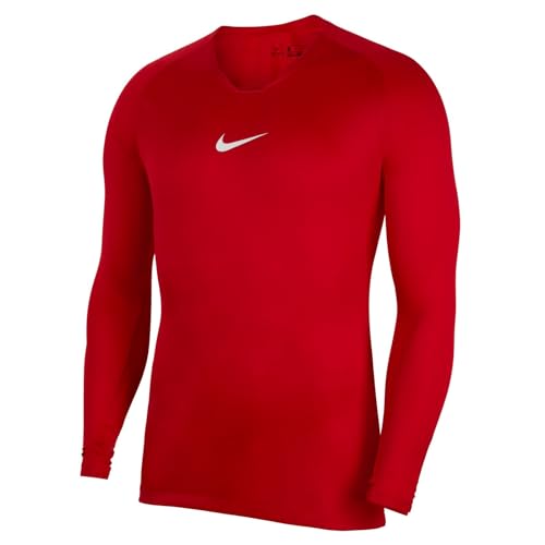 Nike Herren Dri-FIT Park First Layer Longsleeve, University Red/(White), 2XL von Nike
