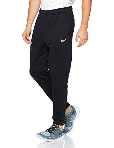Nike Herren Dry Taper Fleece Trainingshose, Black/White, M von Nike