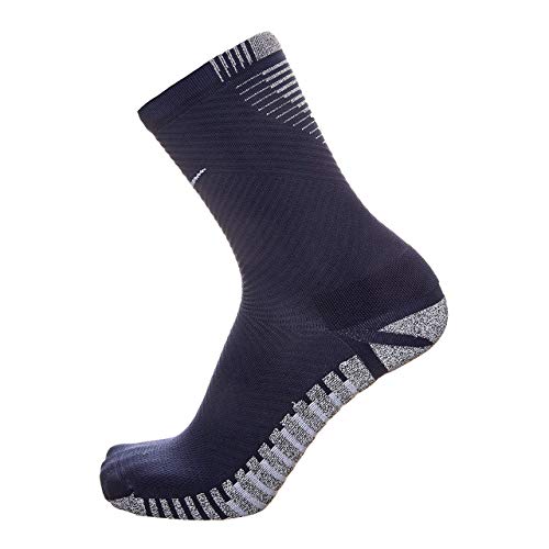 Nike Herren Grip Strike Light Crew Socken, Midnight Navy/White, 36-38 EU/4-5.5 US von Nike