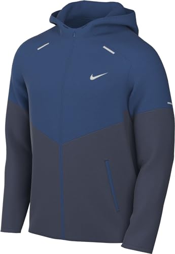 Nike Herren Jacke M Nk Imp Lght Windrnner Jkt, Court Blue/Thunder Blue/Reflective Silv, FB7540-476, M von Nike