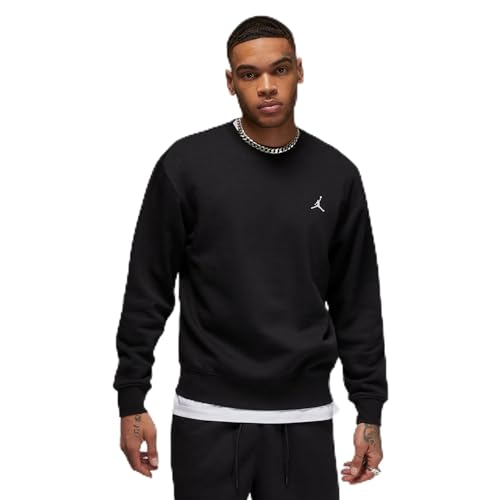 Nike Herren Jordan Essentials Sweatshirt, schwarz/weiß, L von Nike