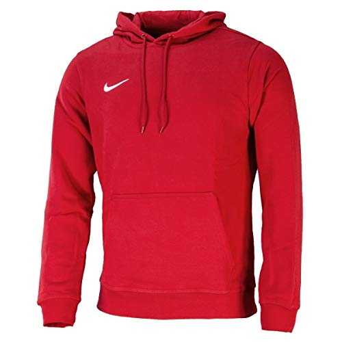 Nike Herren Kapuzenpullover Team Club, Rot (University Red/White), M von Nike