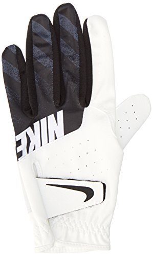 Nike Herren Left Regular Golf Handschuhe, Weiß (White / Black), M/L von Nike