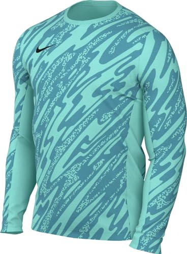 Nike Herren Long Sleeve Top M Nk Df Gardien V Gk JSY Ls, Hyper Turq/Teal Nebula/White, FD7474-354, L von Nike
