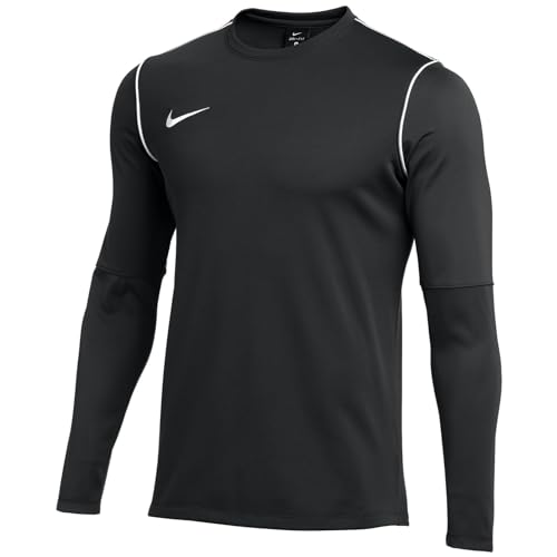 Nike Herren Langarm Shirt Dry Park 20 Crew, Black/White/White, 2XL, BV6875-010 von Nike