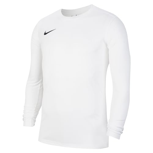 Nike Herren Langarm-Trikot Dry Park VII, White/Black, 2XL, BV6706-100 von Nike