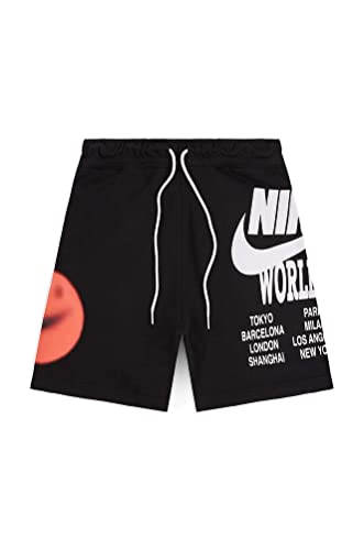 Nike Herren M NSW FT Short WTOUR, Black, M von Nike
