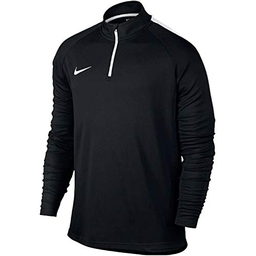 Nike Herren M Nk Dry Acdmy Dril Sweatshirt, schwarz/Weiß, L von Nike