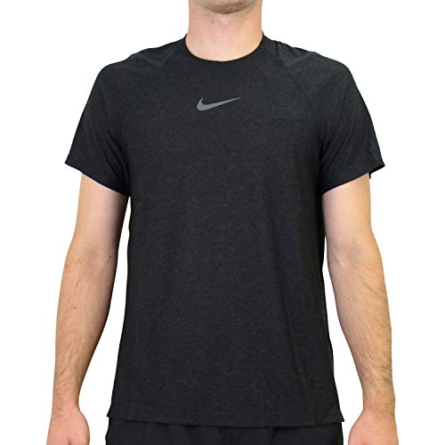 Nike Herren NPC T-Shirt, Black/Htr/Iron Grey, M von Nike