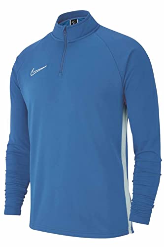 Nike Herren Nk Dry Acdmy19 Dril Top Langarm T-Shirt, Blau (Marina/White), XL von Nike