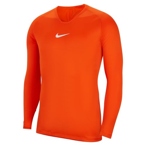 Nike Herren Park First Layer Jersey LS Trikot, Safety orange/White, L von Nike