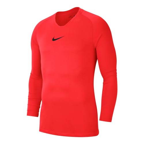 Nike Herren Dri-FIT Park First Layer Shirt, Bright Crimson/Black, XL von Nike