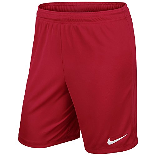 Nike Herren Park II Knit Shorts mit Innenslip, rot (University Red/White), M, 725903-657 von Nike