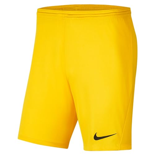 Nike Herren Dri-FIT Park III Shorts, Tour Yellow/Black, S von Nike