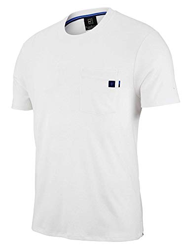 Nike Herren RF M NKCT SS ESSTL T-Shirt, White, L von Nike