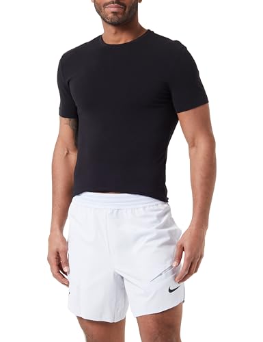 Nike Herren Rafa Nkct Dfadv Shorts 7 Zoll T-Shirt, Fußball Grey/Black, L von Nike