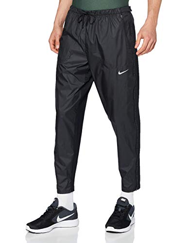 Nike Herren Rn Dvn Phnm Elite Shild Sporthose, Black/Black/Reflective Silv, S von Nike