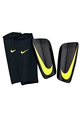 Nike Herren Schienbeinschoner Mercurial Lite, black/volt, L, SP0284-071 von Nike