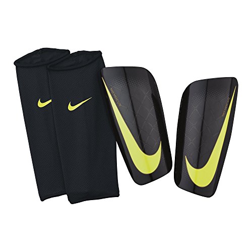 Nike Herren Schienbeinschoner Mercurial Lite, black/volt, S, SP0284-071 von Nike