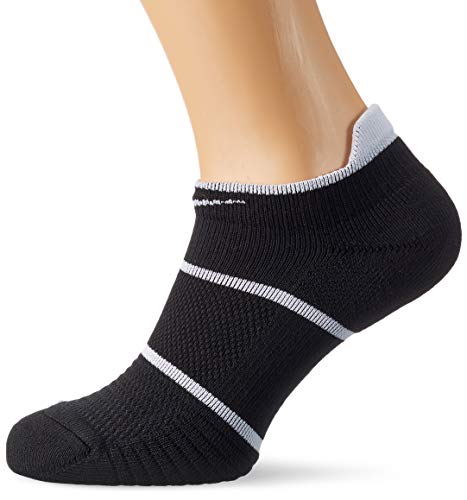 Nike Herren Socken Court Essentials No-Show, Black/White, S, SX6914 von Nike