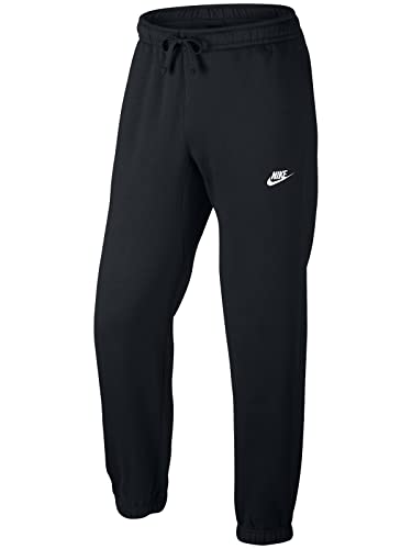 Nike Herren Jogger Fleece Club Trainingshose black/White, XL von Nike