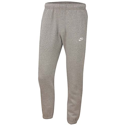 Nike Herren M Nsw Club Pant Cf Bb Hose, 063 Dk Grey Heather/Matte Silv, L EU von Nike