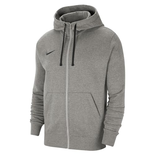 Nike Herren M Nk Flc Park20 Fz Hoodie Kapuzenjacke, Dk Grey Heather/Black/Black, M EU von Nike