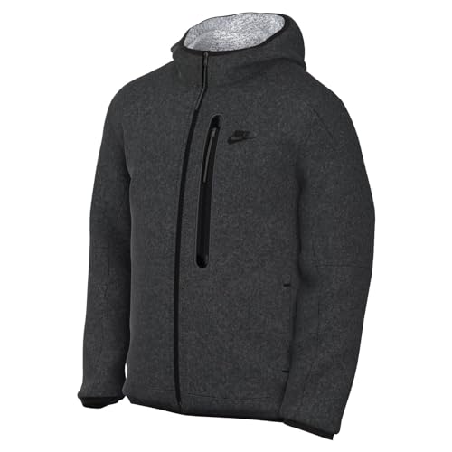 Nike Herren Top Sportswear Tech Fleece, Silber, DQ4801-010, S von Nike