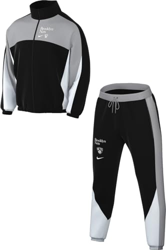 Nike Herren Trainingsanzug Bkn Trkst Strtfv Cts Gx, Black/Flt Silver/White, FD8546-010, XS von Nike