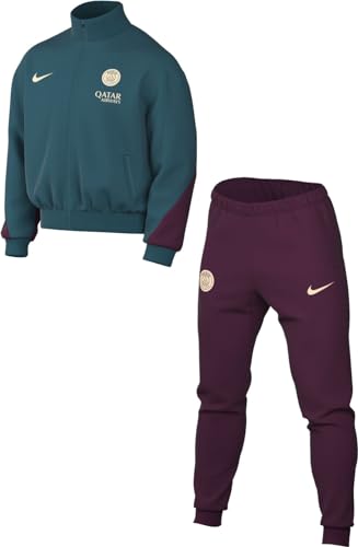 Nike Herren Trainingsanzug Paris Saint-Germain Dri-Fit Strike Trk Suit K, Geode Teal/Bordeaux/Guava Ice, FN9454-382, L von Nike