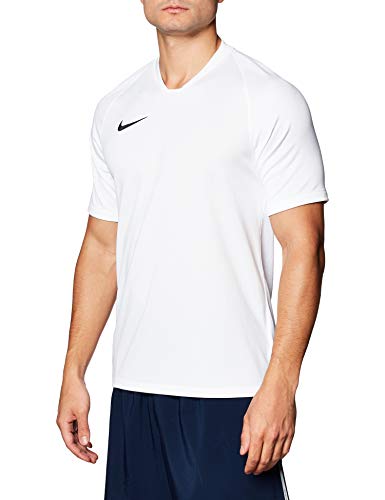 Nike Herren Trikot Strike Jersey SS, White/White/Black, L, AJ1018-101 von Nike