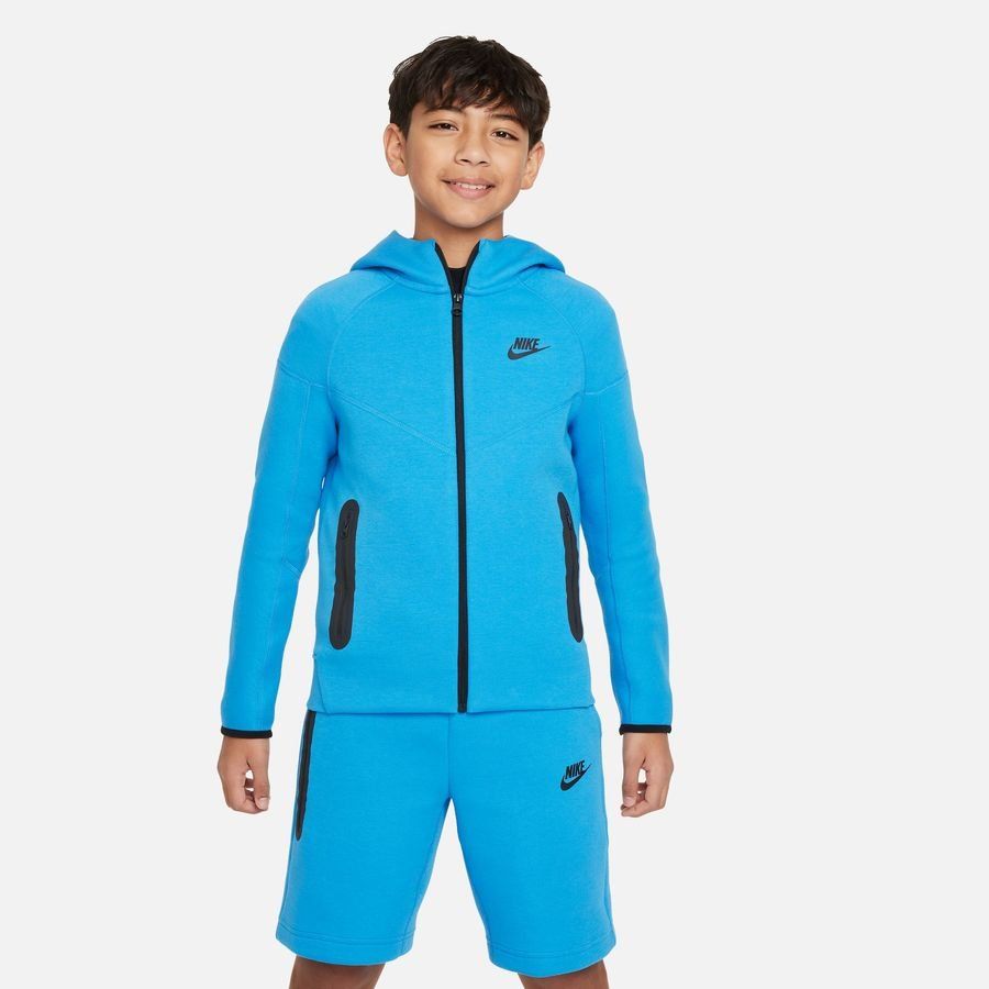 Nike Hoodie NSW Tech Fleece 24 - Blau/Schwarz Kinder von Nike