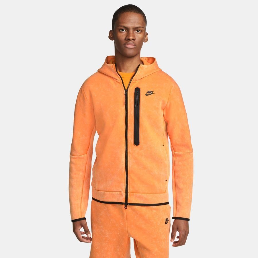 Nike Hoodie NSW Tech Fleece - Orange/Schwarz von Nike