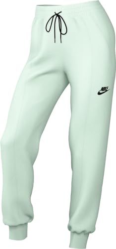 Nike Hose Damen Sportswear Tch FLC Mr Jggr, Barely Green/Black, FB8330-394, L von Nike