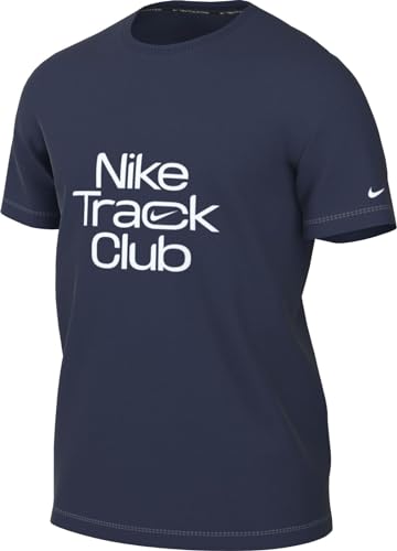 Nike Hyverse T-Shirt Midnight Navy/Summit White L von Nike