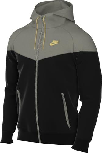 Nike Jacke Herren Woven Lnd Wr Hd Jkt, Black/Dark Stucco/Saturn Gold, DA0001-017, XL von Nike