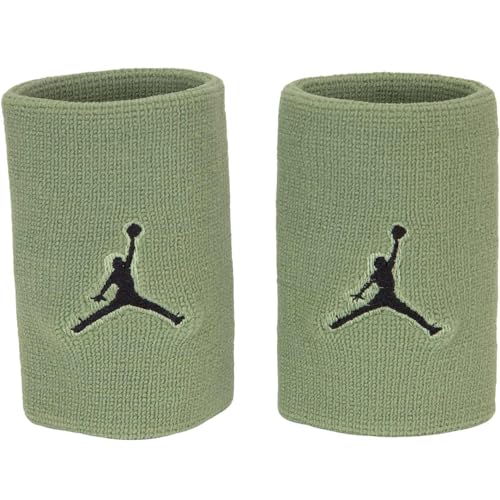 Nike Jordan Dri-Fit Wristband Schweißband 2er Pack (Sky/Olive, one Size) von Nike