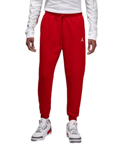 Nike ESS FLC Hose Gym Red/White S von Nike