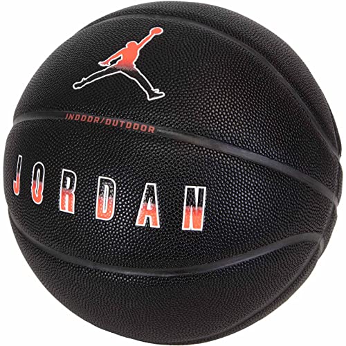 Nike Jordan Ultimate 8P Deflated Basketball Ball (7, Black/Black) von Nike