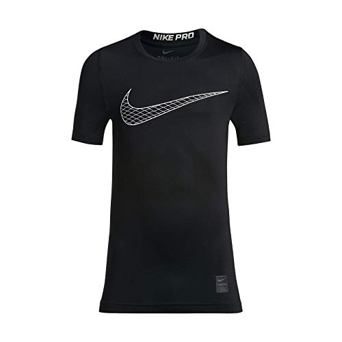 Nike Jungen Pro Comp Top, Black/White, S von Nike